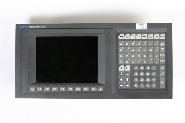 OKUMA Operation Panel OSP-U100L , E0105-653-423-1 (1911-2987) , PNL-U10I